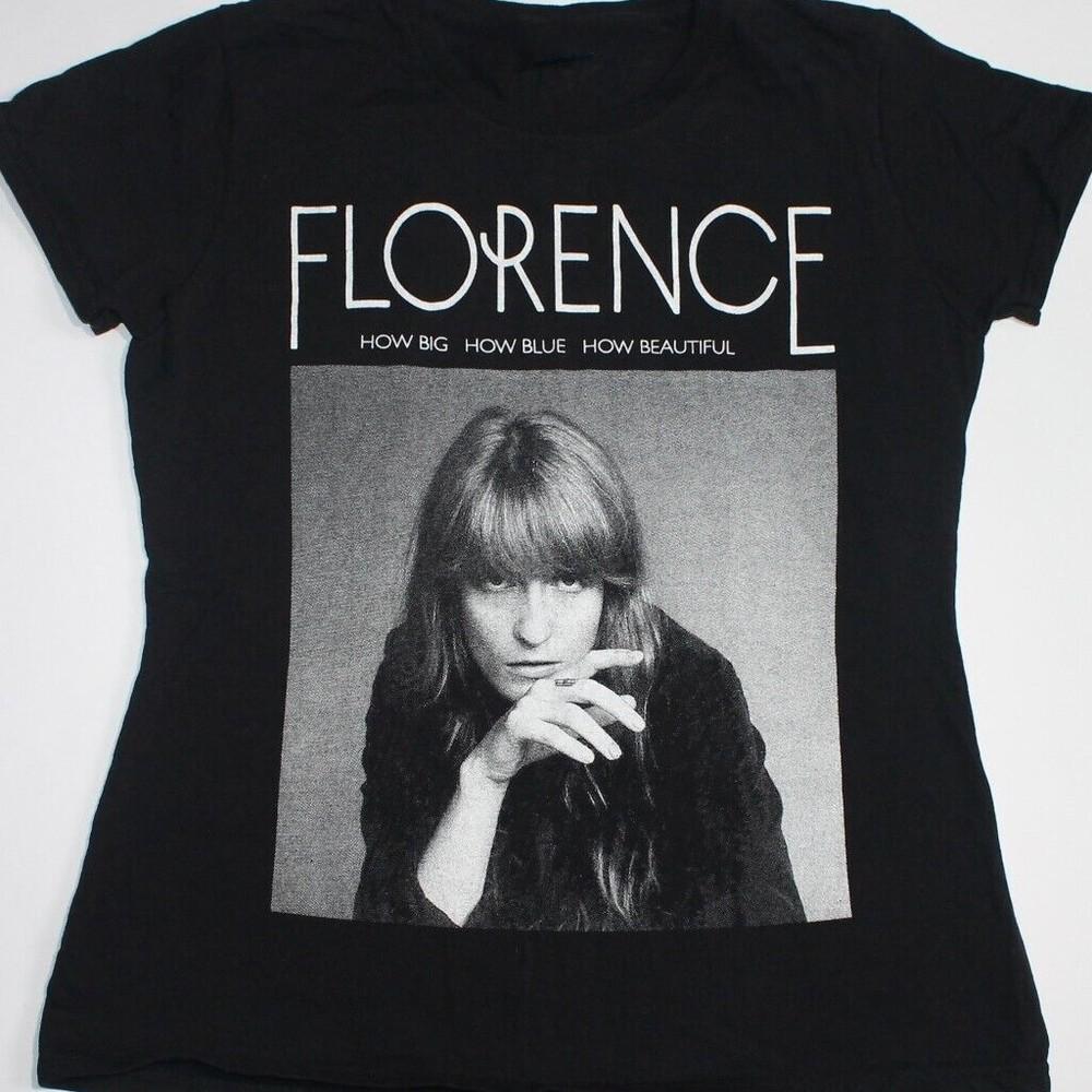 Футболка с постером Florence And The Machine Унисекс Концертная S-5XL LO471 Унисекс Футболка XXL