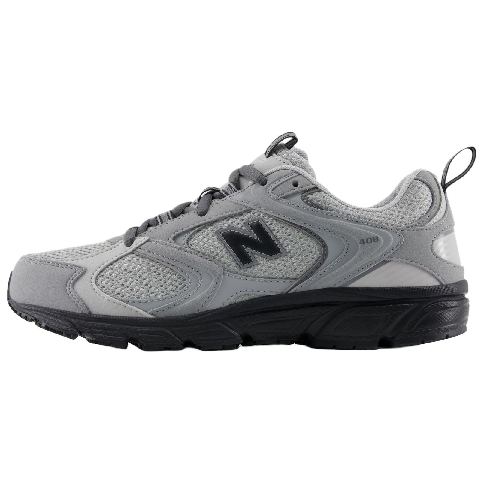 

New Balance 408 Удобные Мягкие Прочные Низкие Повседневные Кроссовки Унисекс Повседневная Обувь Темно-Серый ML408GA 40