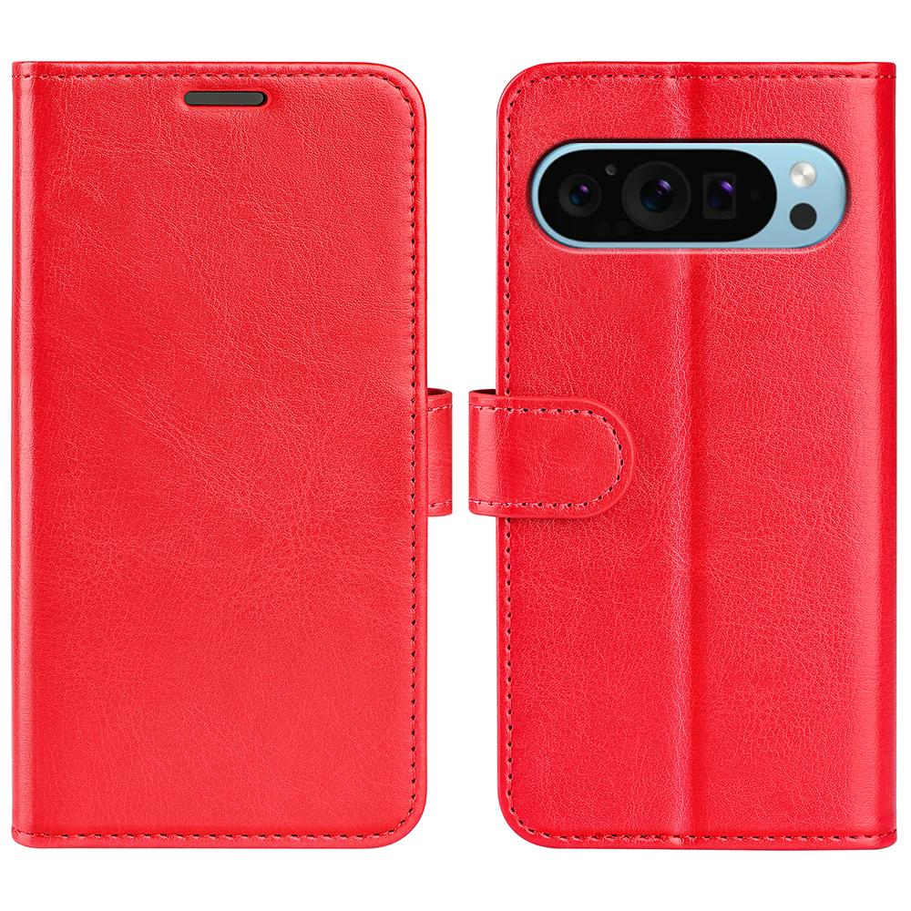 For Google Pixel 9/Pixel 9 Pro Case Crazy Horse Texture TPU+PU Leather Wallet Flip Phone Cover
