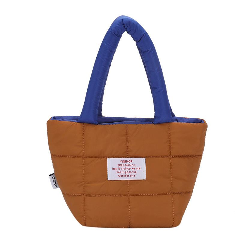 

Trendy Nylon Macaron Color Childrens Shoulder Bag For Boys And Girls With Chic Design коричневый
