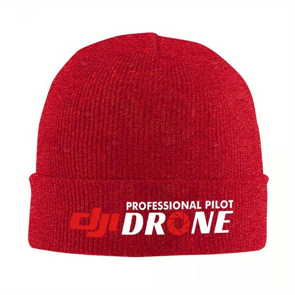 DJI Pilot Drone Beanie For Men Women Professional FPV Fly Warm Skull Knitting Hat Cap