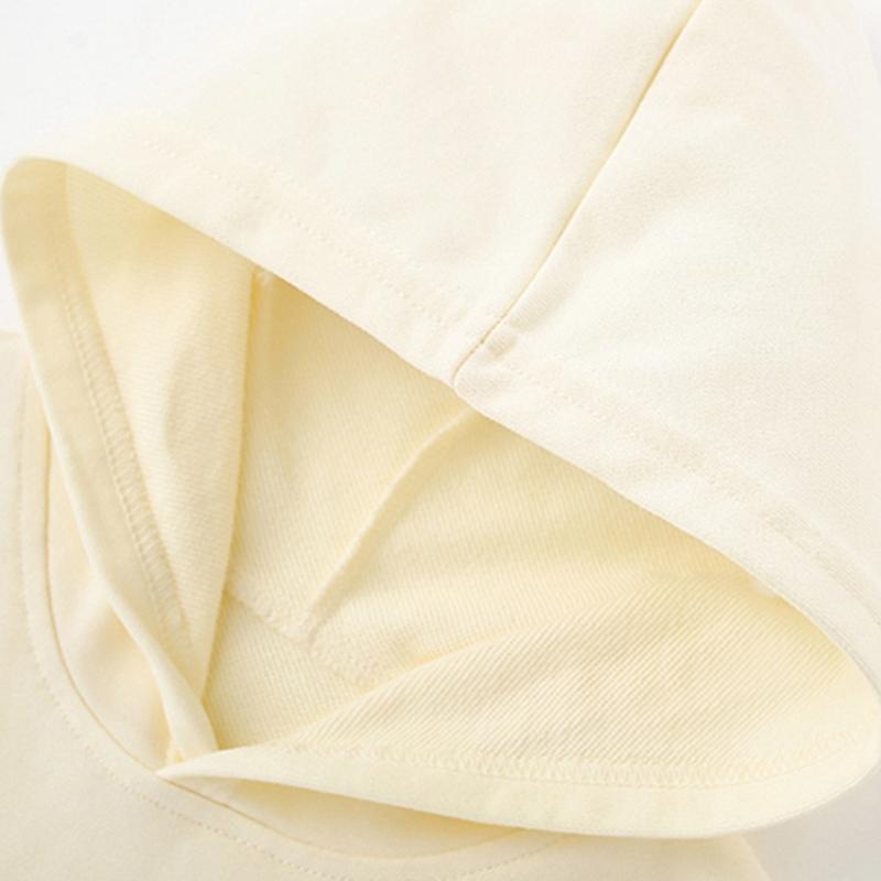 Sweat à capuche unicolore pour enfants de 2 à 10 ans