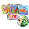 2017 Baby Cloth Book Early Education Toy English Cognitive Handheld Book Tear-resistant With Rustling Paper Bb Call