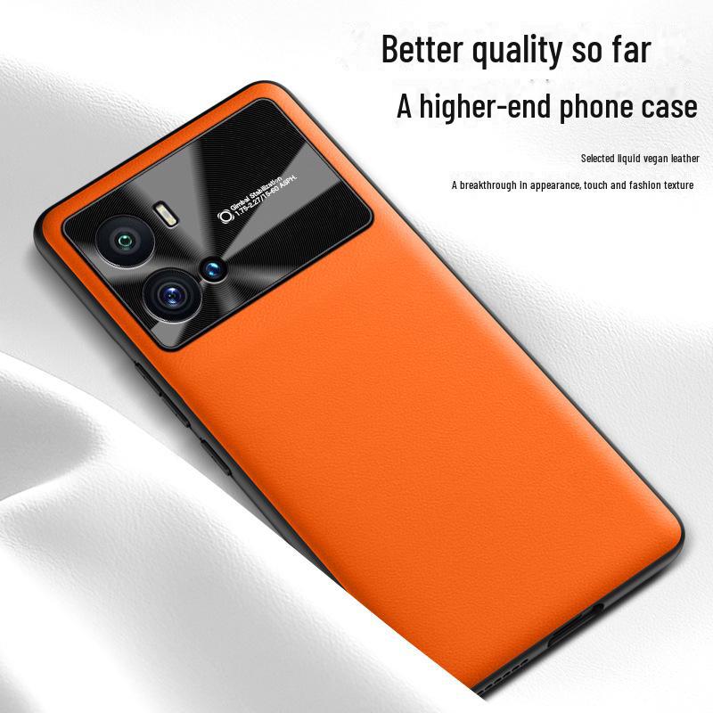 IQOO9pro Liquid Leather Case: Fallschutz- und Antifouling-Schutzabdeckung - Einteilig erhältlich