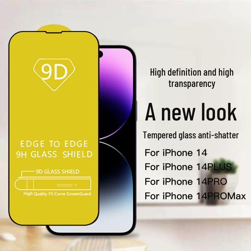 HD Tempered Screen Protector for Apple 17/16 Pro/15/14 Plus/13 Phones