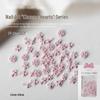 Colorful Cross & Star Chrome Hearts Nail Art Resin Bow Accessories