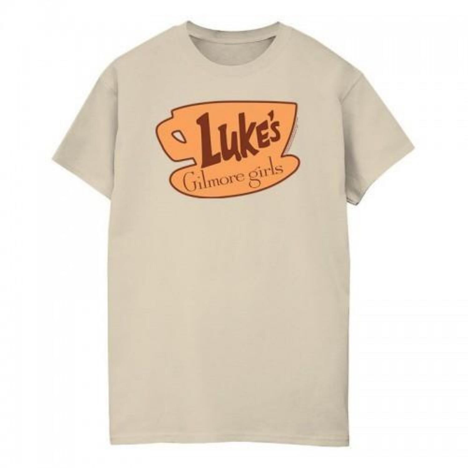 Gilmore Girls Womens_Ladies Luke´s Logo Boyfriend T-Shirt XXXXL