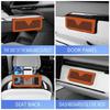 Car Essential Organizer High Capacity Adhesive Backing Mesh Design Easy Installation for Most Vehicles
