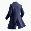 Men's Double-Breasted Wool Coat with and Thickened Design Outerwear
