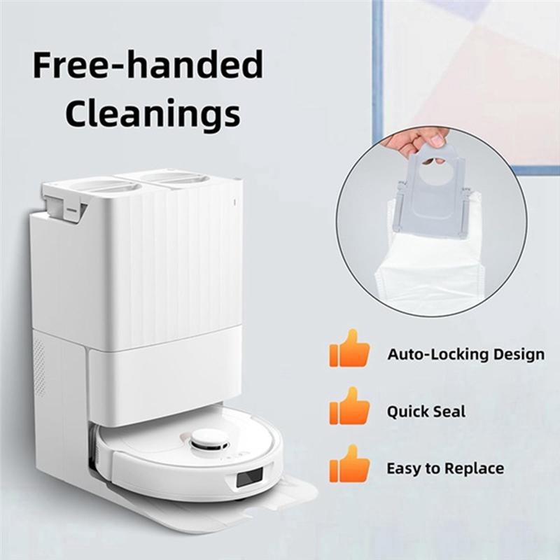 A04V For Roborock Qrevo Pro / Qrevo Maxv / Qrevo S / Qrevo Plus Robot Vacuum Roller Side Brush HEPA Filter Mop Pad Dust Bag