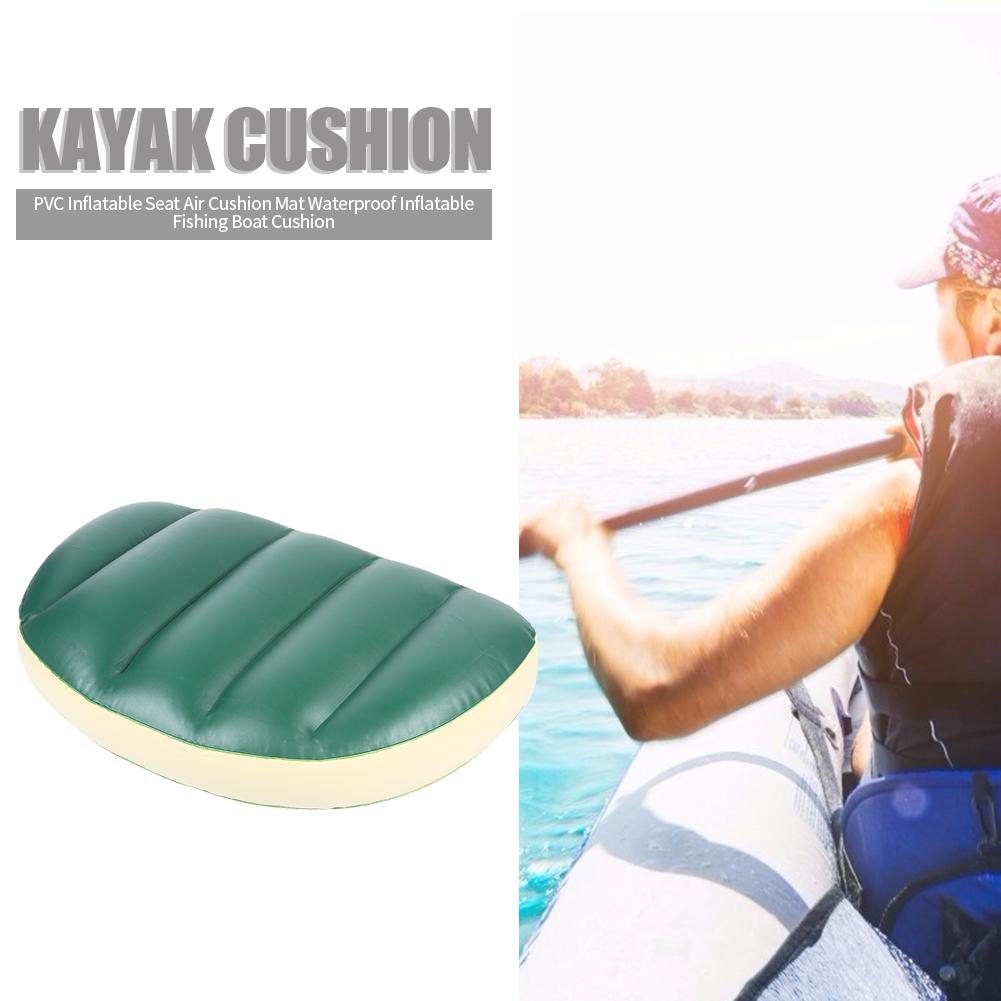 1pc  Skiing Drifting PVC Inflatable Air Seat Cushion Kayak Rowing Cushion