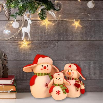 Christmas Snowman Doll Christmas Doll Decorations Holiday Gifts Shopping Mall Window Scene Layout Decorations