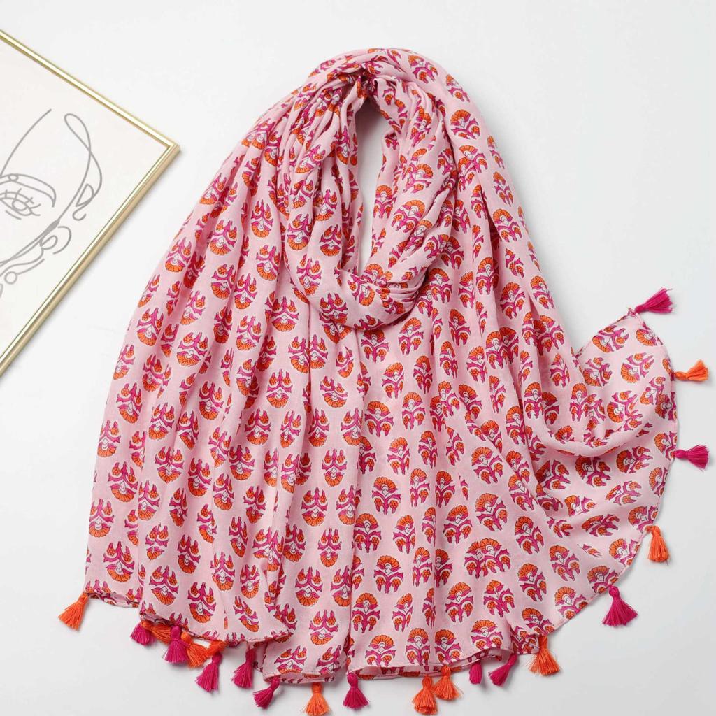 2024 Frühling und Herbst Winter Neue Baumwolle und Hanf Langen Dünnen Schal Reise Vielseitig Sonnenschutz Warmen Schal Für Frauen