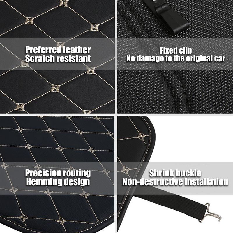 1Pcs Jeep Car Seat Backrest Protection Anti-kick Mat For Jeep Renegade Compass Grand Cherokee Wrangler Patriot Liberty Rubicon AKN1