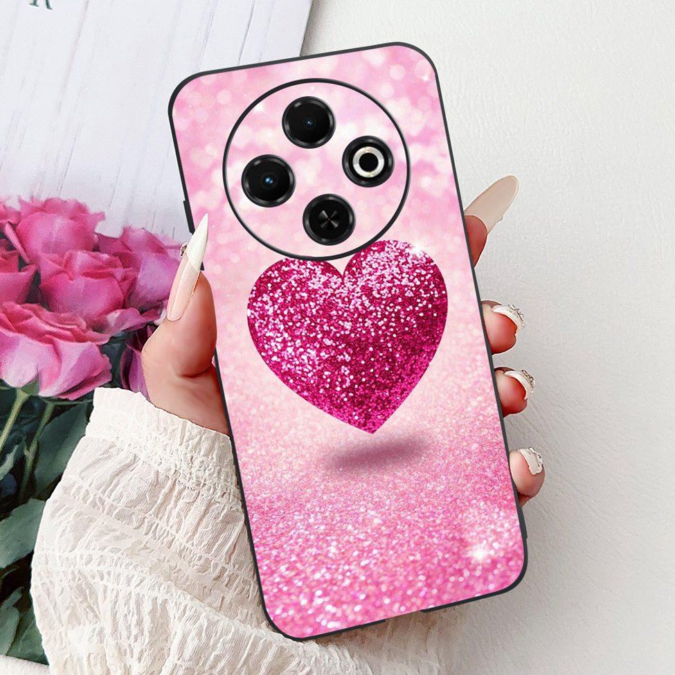 For Tecno Spark 30C 4G kl5 kl5n 5G KL8H Back Cover For Tecno Spark 30C Case Fashion Luxury Silicone Cute Cat Shockproof Painted