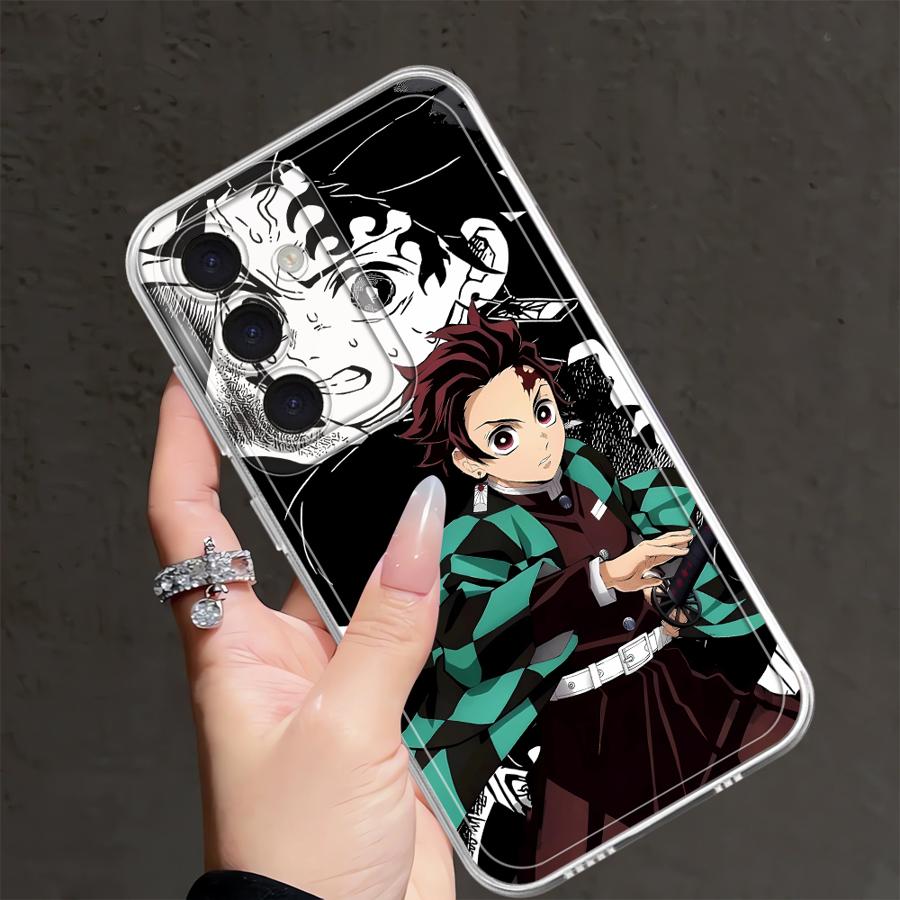 D-Demon S-Slayer Handyhülle Case für Samsung Galaxy A57 A34 A35 A14 A16 A56 A54 A15 A52 A25 A51 A55 A36 A37 A26 A24 A52 A17 A23