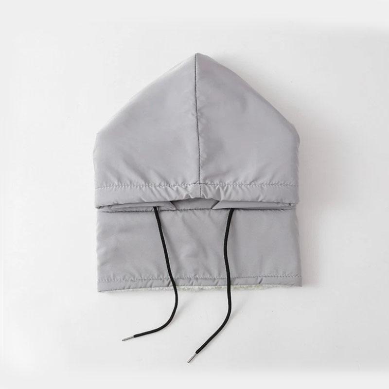 Agriculturi Waterproof Fleece-Lined Hood W/Drawstr,Keep Head,Neck Warm