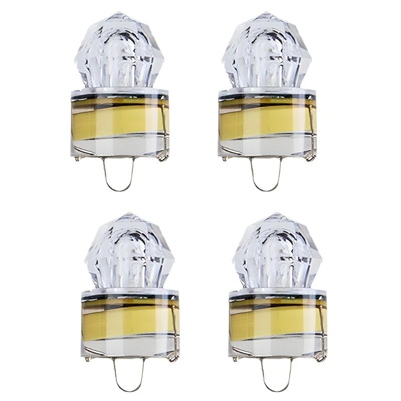 Angelköder LED Nachtlicht Leuchtende Lampe Fischköder Anziehendes Licht Lampe Köder Unterwasserköder Blinker