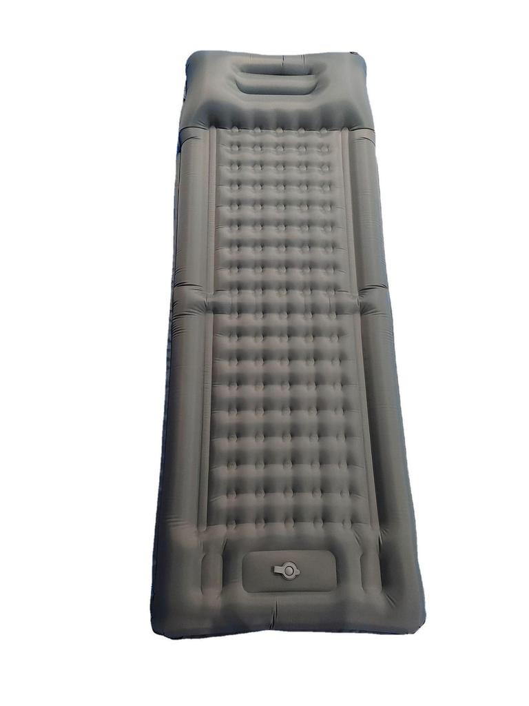 Lightweight Outdoor Inflatable Mattress with Pull-Strap - Portable Camping Sleeping Pad and Ground Mat