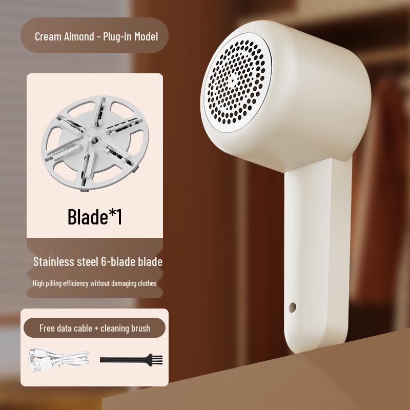 Rechargeable Digital Fabric Shaver with Display