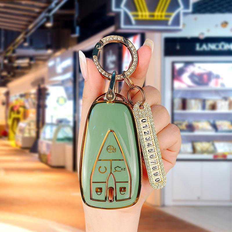 Compatible Car Key Cover for Changan CS75plus, Yidong CS55, CS35plus, and Oshan X5/X7 Models
