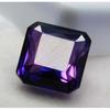 Natural Purple Tanzanite Loose Gemstone 9.10 Ct Square Cut for Jewelry Making and Gem Collections