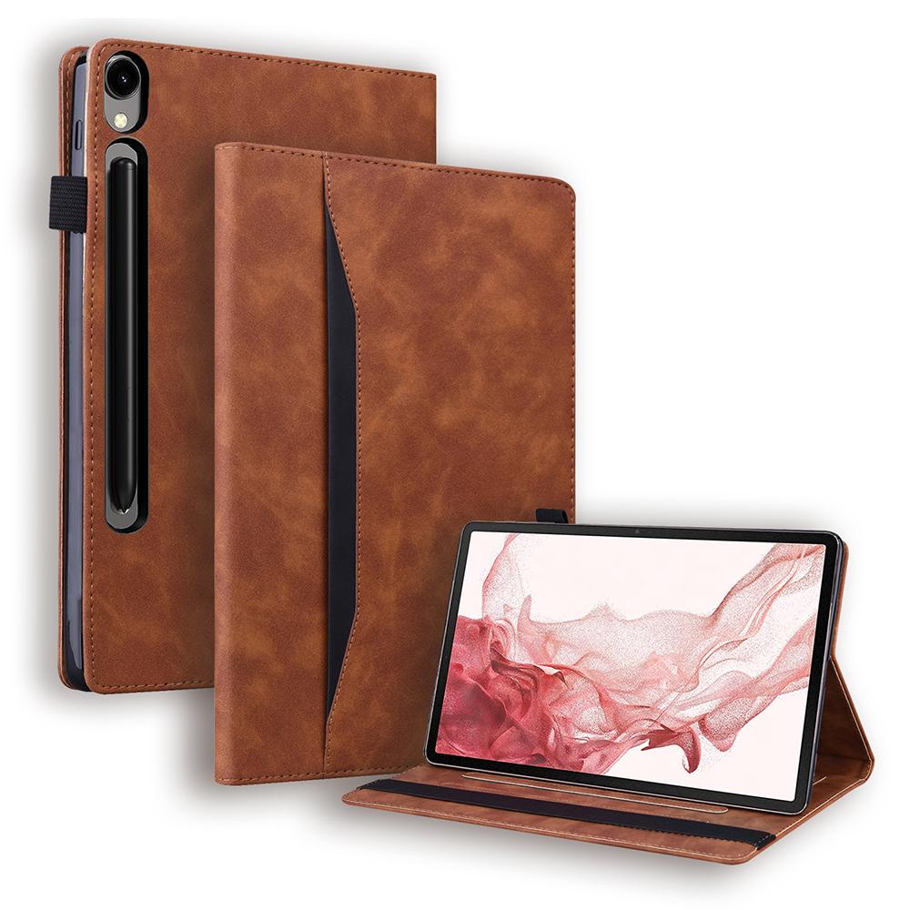 Tablet Case For Samsung Galaxy Tab S10 Lite/S10 FE/S9/S9 FE/S8/S7 , PU Leather Protective Folio Cover with Card Holder