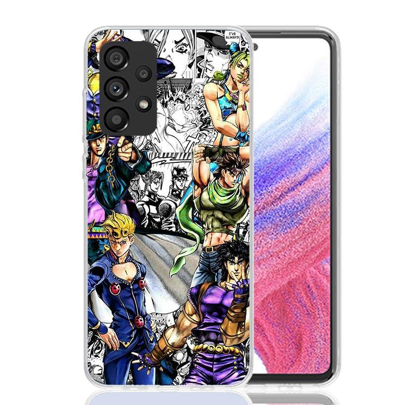 

Чехол для телефона JoJo s Bizarre Adventure Горячий аниме-чехол для Samsung Galaxy A17 A16 A14 A15 A13 A57 A56 A54 A55 A53 A37 A36 A34 A35 A33 A26 Samsung A57