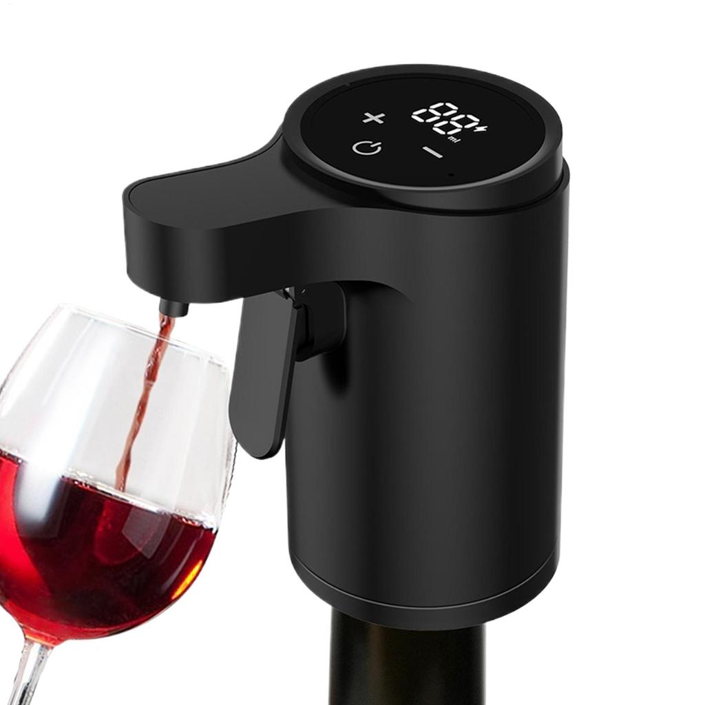Hot Automatic Wine Dispenser Smart Sensor Wine Pump 4 Modes Touch Screen Digital For Red Wine Whiskey Liquor Electric Decanter