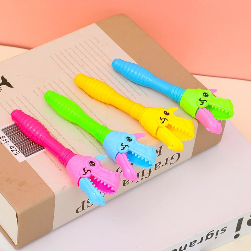 Plastic Dinosaur Kids Stick Toys For Imaginative Play And Gifts Educational