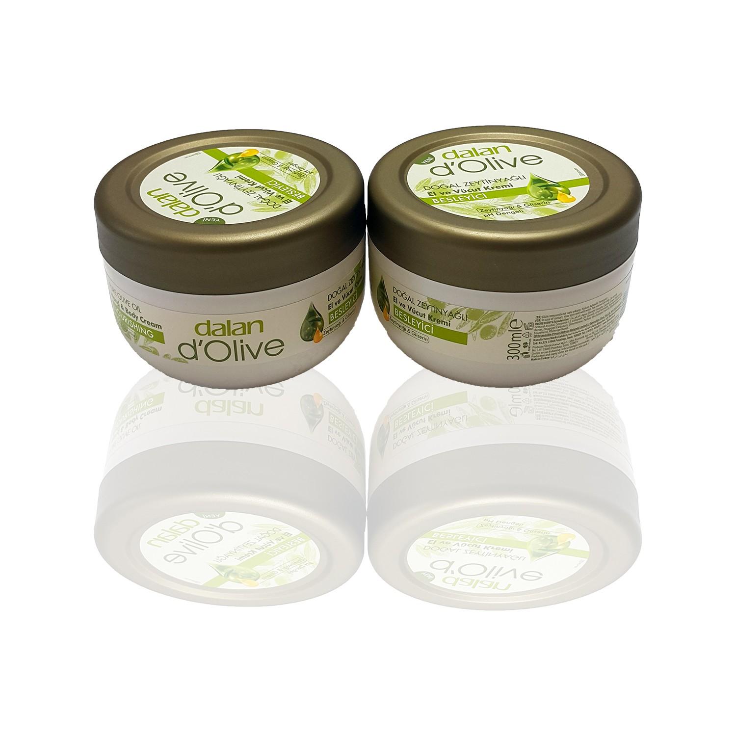 

Крем для рук и тела с натуральным оливковым маслом 300 мл 2 шт.