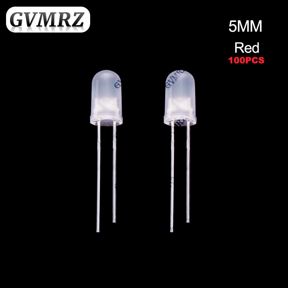 Frosted LED Diode Indicator 3mm 5mm Single & Red-Green Bi-Color Common Anode / Cathode