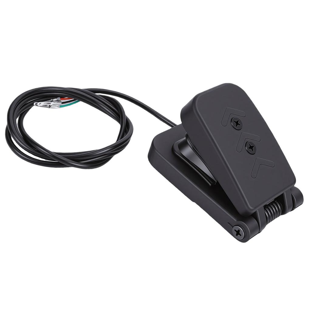Electric Throttle Pedal Foot Accelerator Throttle Speed Control Brake Pedal for Electric Bikes Scooters ATVs