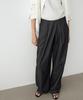 Masimodutti High-Rise Cross Detail Pants