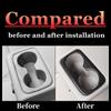 For Hyundai Tucson NX4 2021 2022 2023 Hybrid N Line ABS Car Seat Back Row Water Cup Holder Cover Frame Trim Sticker Accessories