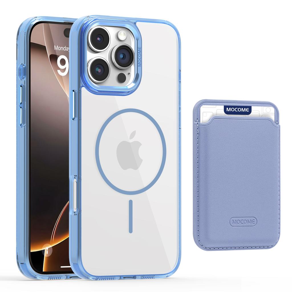 Suitable for IPhone16PROMAX, Thin-ring Magnetic Card Case, Phone Case, Apple 15 Star Shield Transparent Anti-drop Protective Case