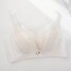  Ice Cream Thin Cup Underwear Women's BC Cup Closed Breast Adjustment Bra Non-magnetic Gathering Anti-sagging
