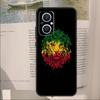 Rastafarian Lion Cover For OPPO Reno 11F 12F 13F 14F 10 11 12 13 14 Pro 7 8 Lite OPPO Find X6 X8 X9 Pro Case