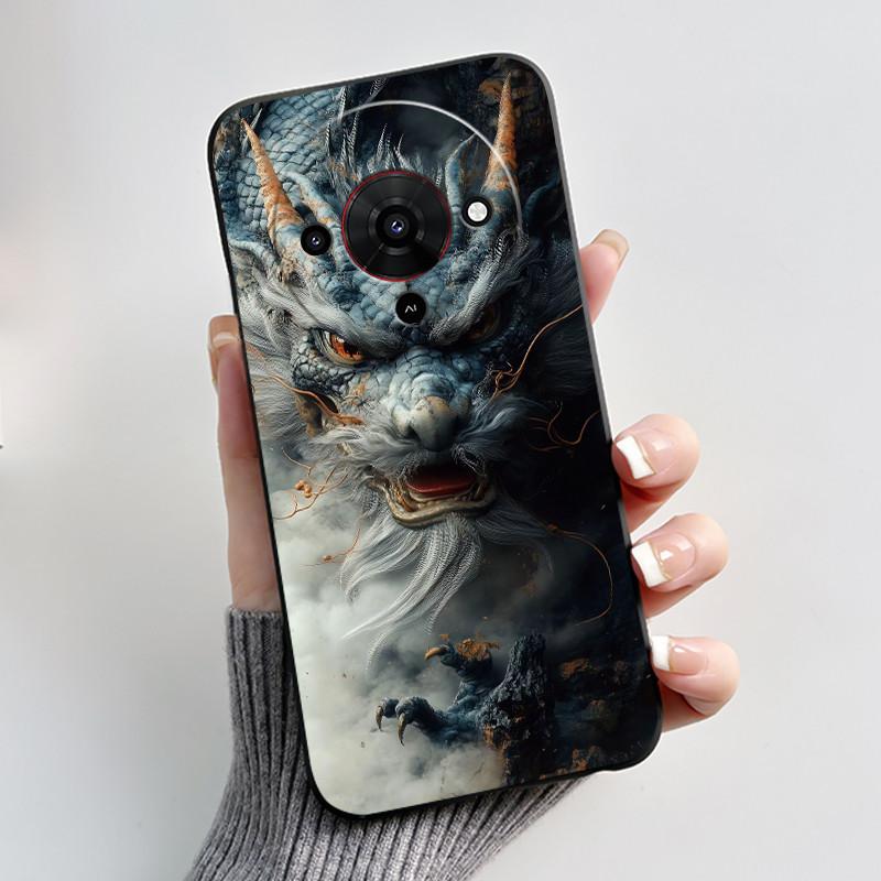 Phone Casing For ZTE Blade A76 5G Z2469N Soft Case Aesthetic Luxury Cute Cool Boys Girls Black Matte Shockproof Back Shell Cover