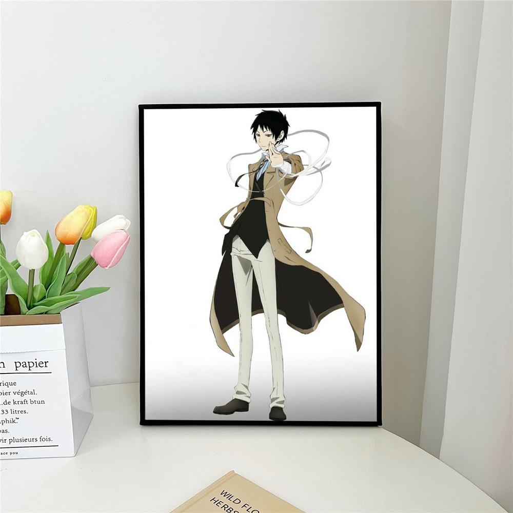 

1 шт. Японский аниме B-Bungo Stray Dogs самоклеящийся художественный постер водонепроницаемая бумажная наклейка для декора стен кофейни бара 21cm×30cm NoFrame