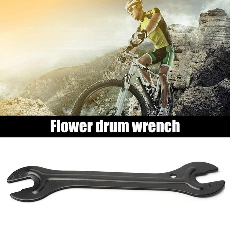 1Pc Mountain Bike Repair Kit Steel Lightweight Hub Axle Tool Hub Maintenance Bicycle Drum Wrench Axle Hub Cone Spanner