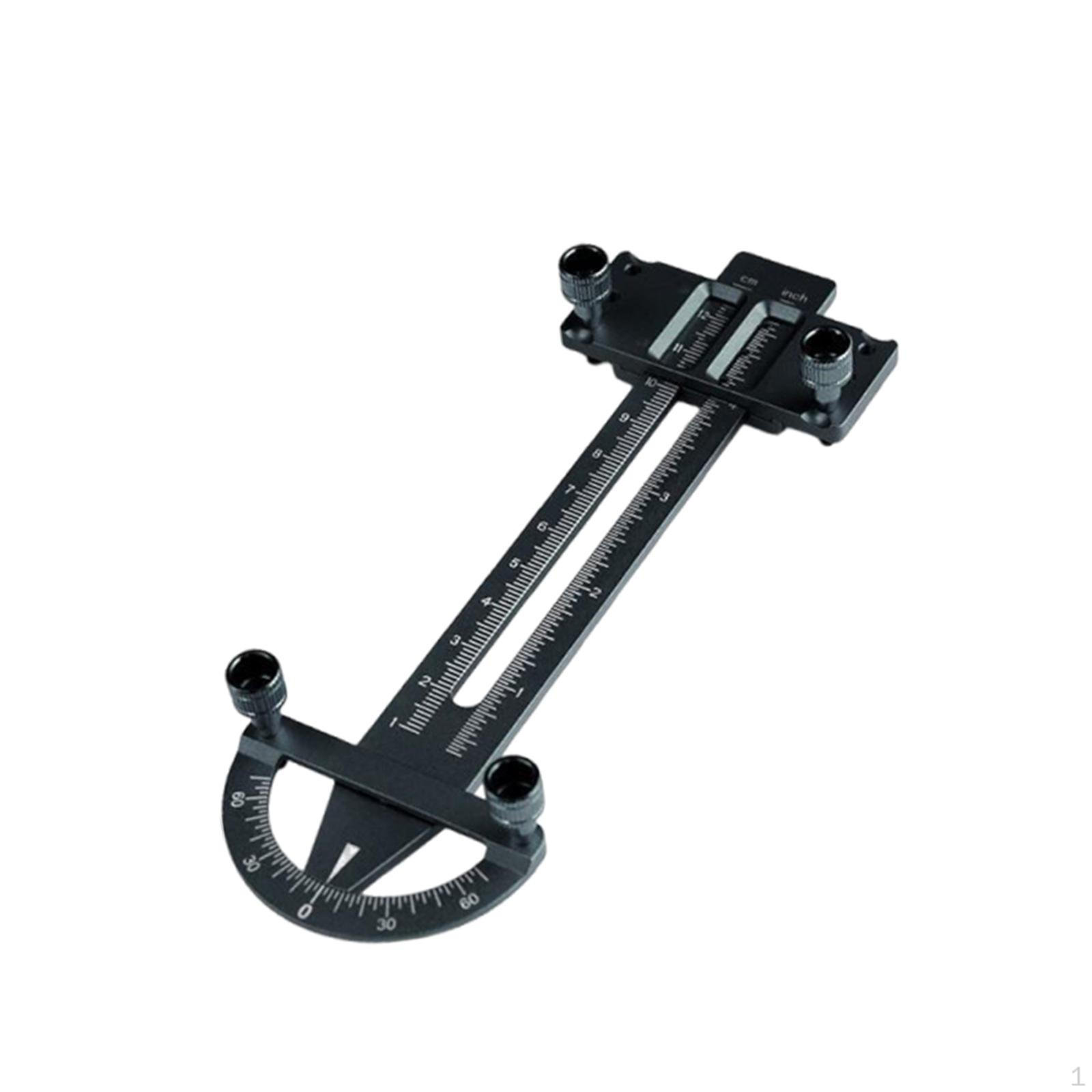 

Absorber Adjustable Height Gauge for Calibration Tool, Easy-to-Use Scale, Lightweight And чорний