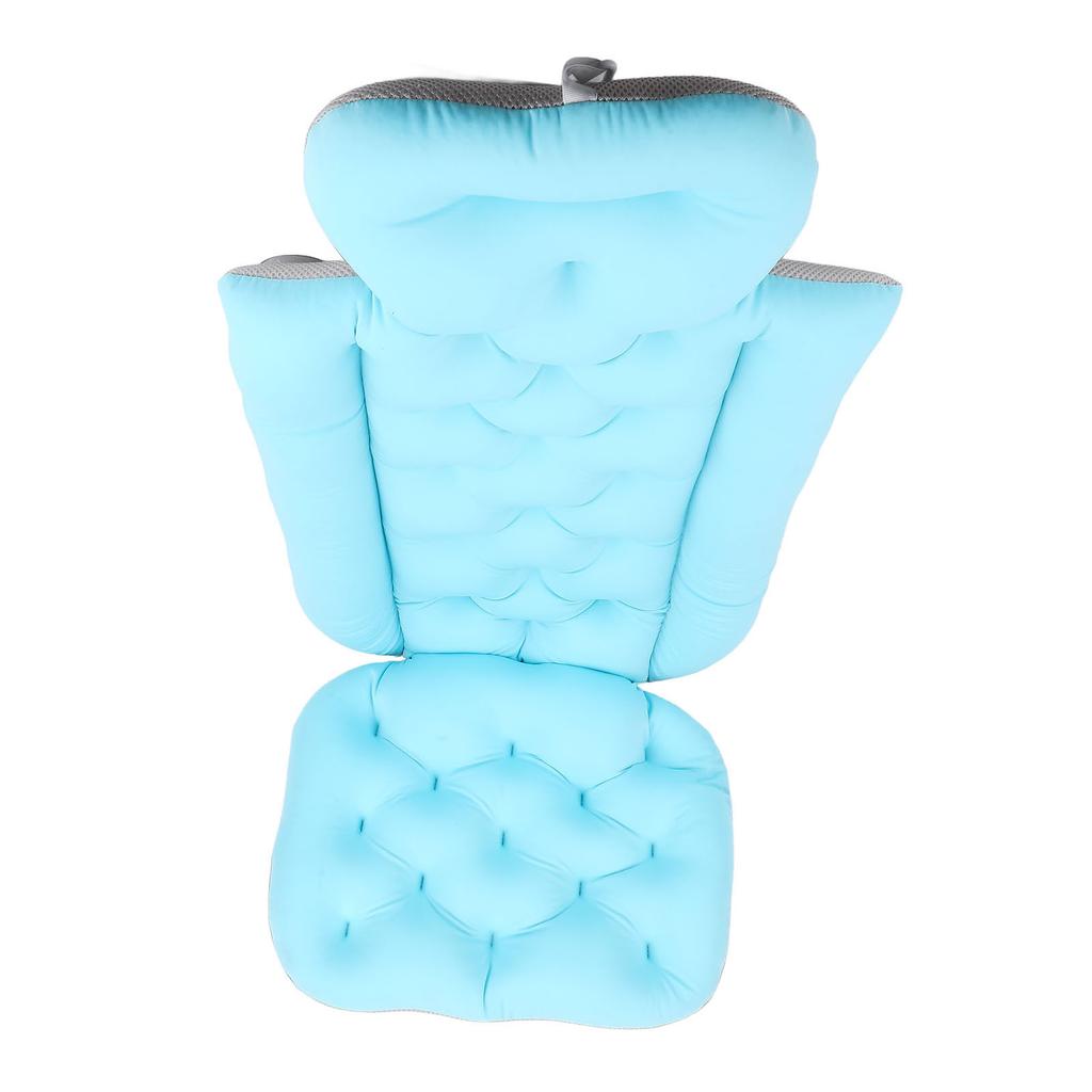 Full Body Bath Pillow Lengthened Type Adult Bath Mat for Hd Neck Support with Suction Cups