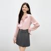 Qiushui Yiren Romantic Spring Chiffon Lace Blouse