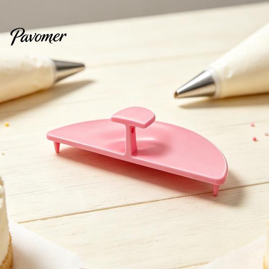 Cake Decorating Tools 3PCS Curve Auxiliary Tools, Lightweight PLA Support Topper Stand Stakes, Ruffle Stencils for Kitchen Baking Supplies Display