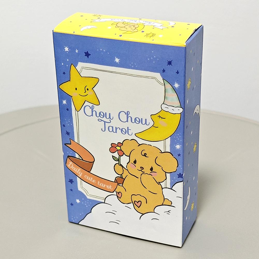 Chouchou Tarot Deck 78 Stück Kawaii Tarotkarten 10,3 * 6 cm