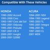 Gas Cap, Fuel Cap For Honda 1990-2002 Accord, 1993-2000 Civic, CRV CR-V, Odyssey, Prelude, ight, S2000 & Acura NSX, Legend,TL, Integra, RL, CL, MDX,