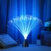 Multicolor Led Fiber Optic Light Night Lamp Christmas Wedding Holiday Home Decor