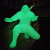 Ninja Character Luminous Ninja Pen Holder Multi-Functional Desk Ninja Ornament Pencil Rack  Gift