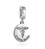 2025Hot Selling S925 Silver Backpack Dog Paw Pendant Suitable For Original Bracelets DIY Accessories High-End Charm Jewelry